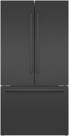 Bosch 800 Series 21.0 Cu. Ft. Black Stainless Steel Counter Depth French Door Refrigerator