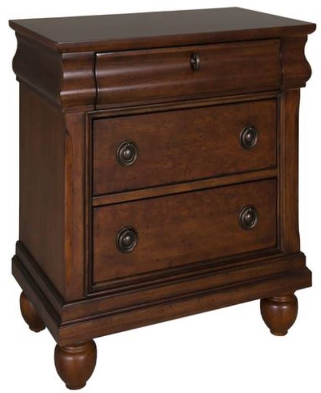 Rustic Traditions 3-Drawer Nightstand