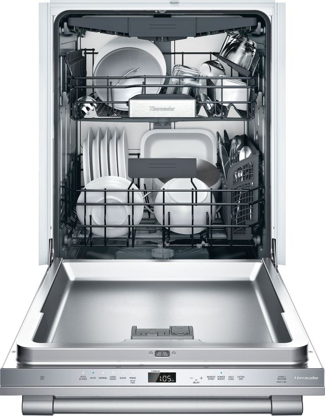 Thermador® Professional Emerald® 24" Stainless Steel Built In Dishwasher-1