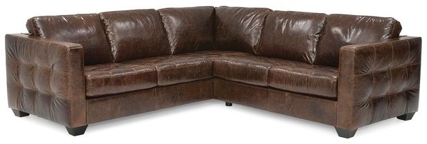 Palliser® Furniture Barrett 2-Piece Brown Sectional