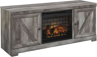 Signature Design by Ashley® Wynnlow Gray 63" TV Stand with Fireplace