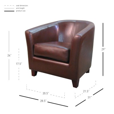 hayden tub chair