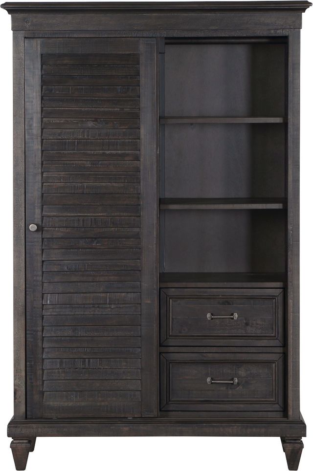 Magnussen Home® Calistoga Weathered Charcoal Gentleman's Chest-1