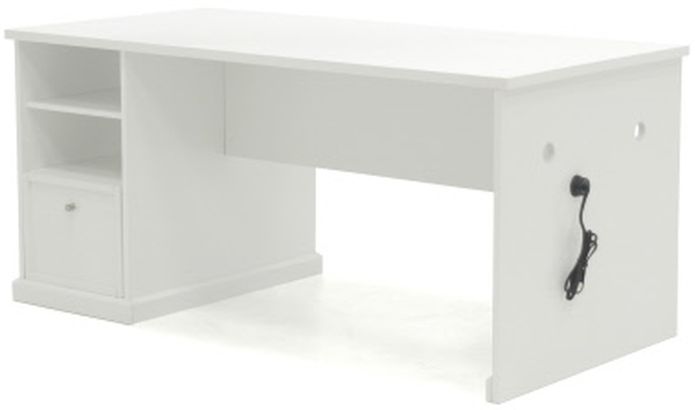 white crafting desk