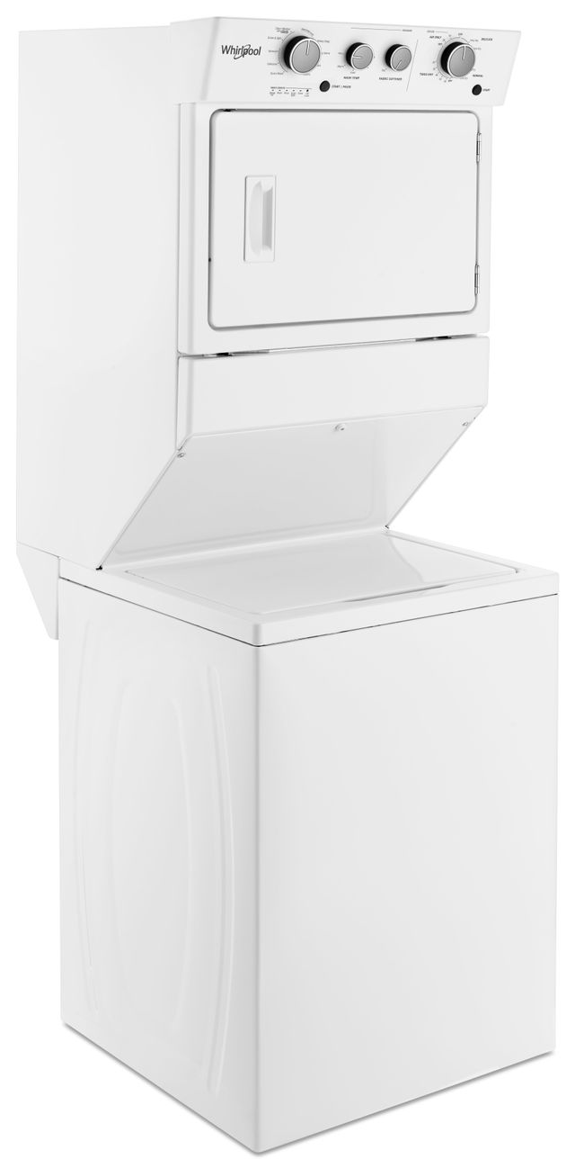 Whirlpool® Gas Stacked Laundry-White 9