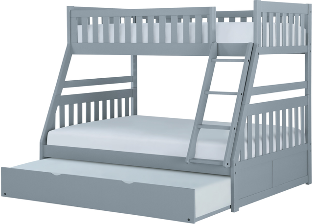 Homelegance Orion Gray Twin/Full Bunk Bed 4
