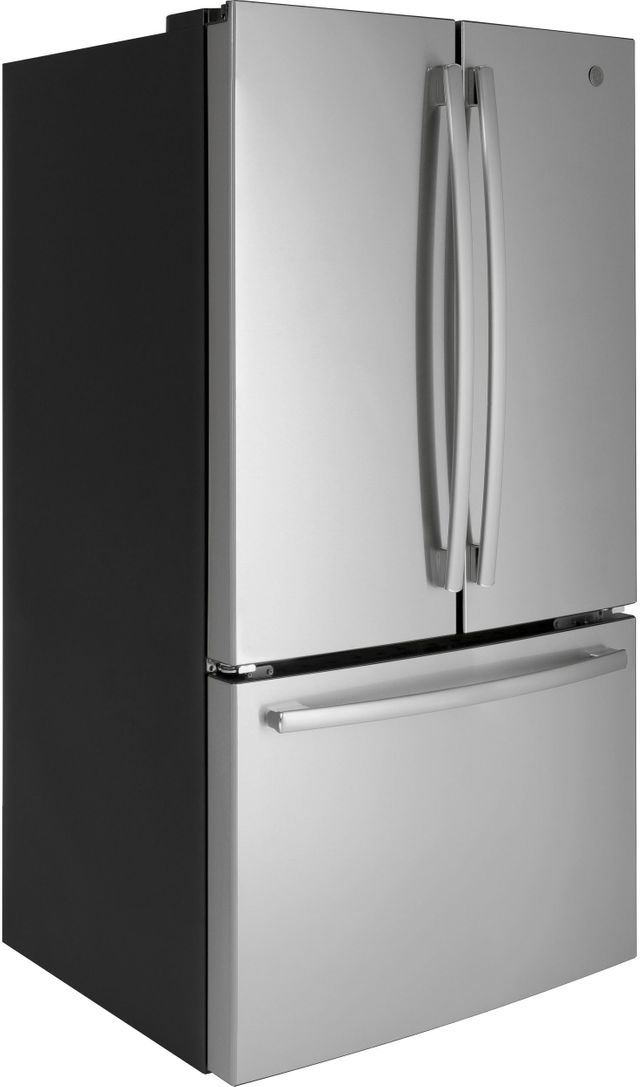 GE® 27 Cu. Ft. French Door Refrigerator-Stainless Steel 3