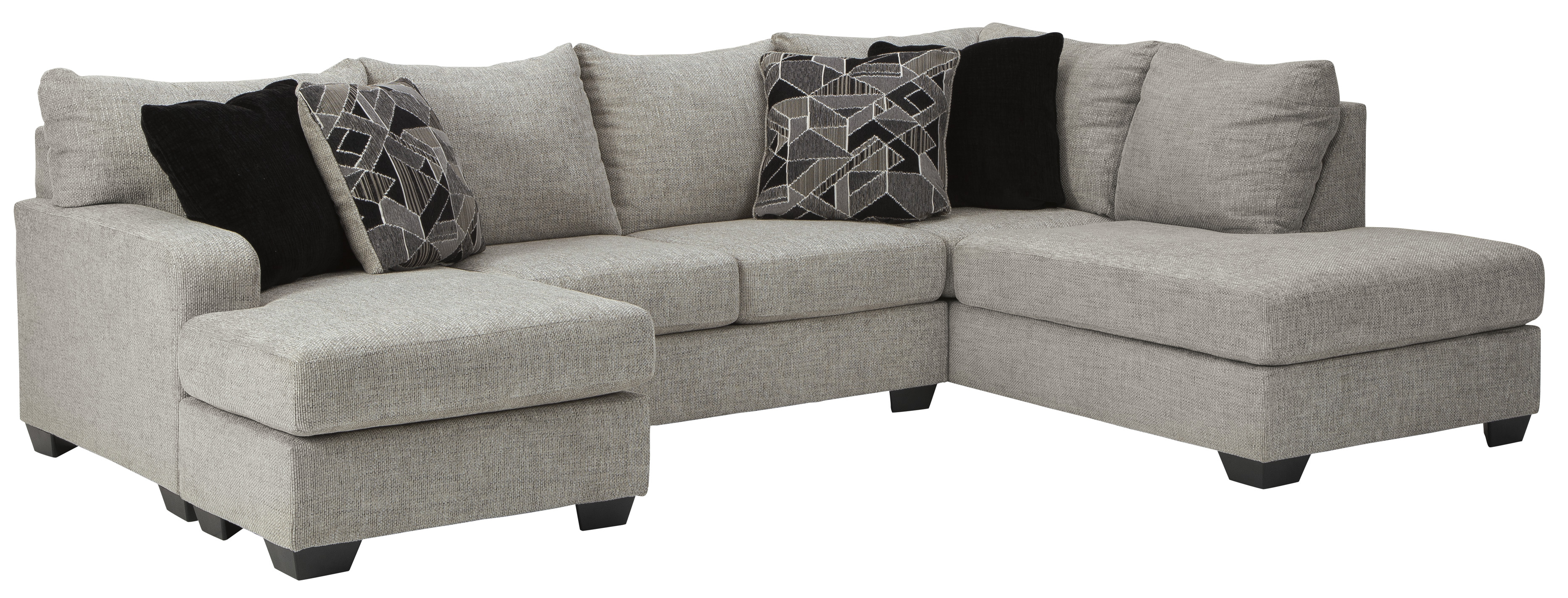 Right arm sofa left deals arm chaise