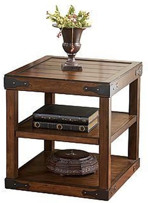 Signature Design by Ashley® Shepherdsville Brown End Table 1