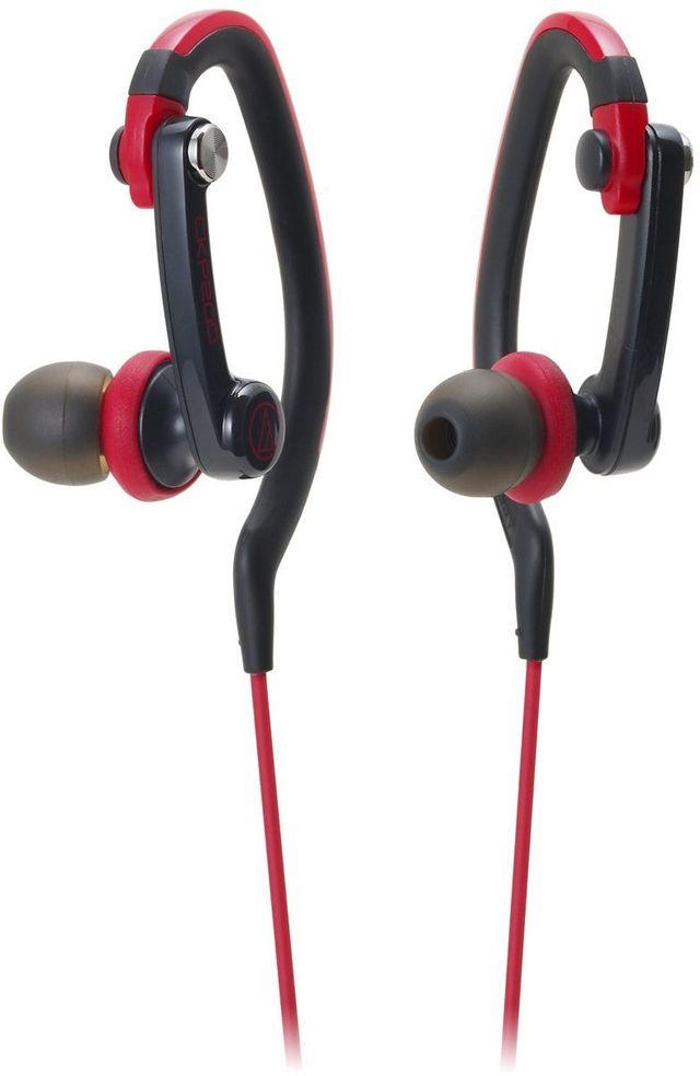 Audio-Technica® SonicSport Red In-Ear Headphones 1