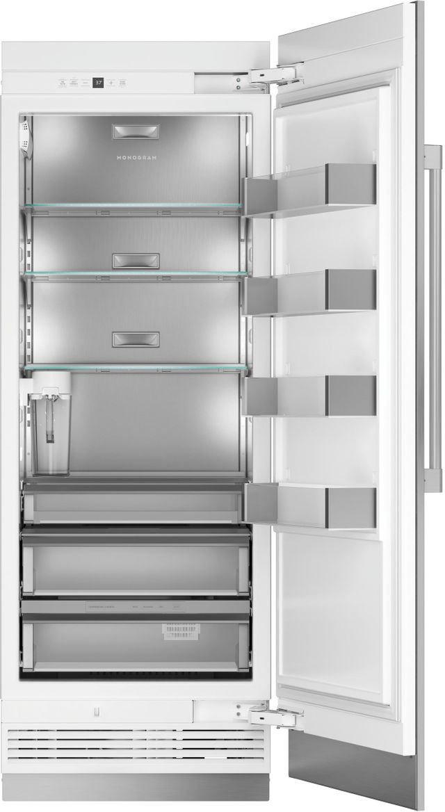 Monogram® 17.6 Cu. Ft. Custom Panel Integrated Column Refrigerator 1