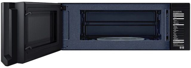 Samsung 1.1 Cu. Ft. Fingerprint Resistant Black Stainless Steel Over The Range Microwave 4