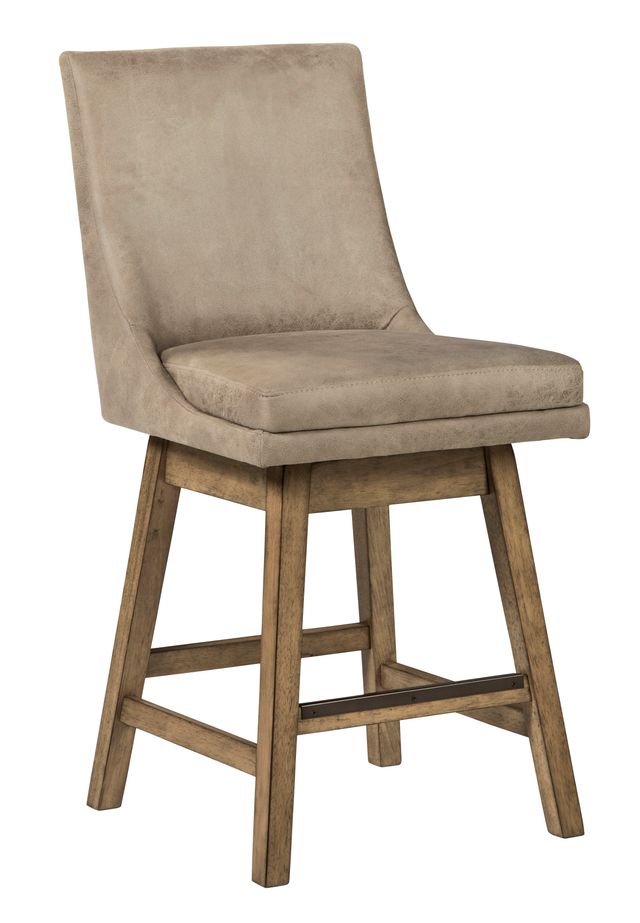 Signature Design by Ashley® Tallenger Beige Counter Height Stool - Set of 2-0
