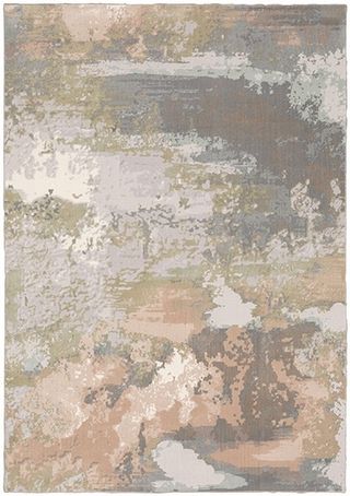 Oriental Weavers™ Capistrano Gray/Orange 5" x 8" Rug