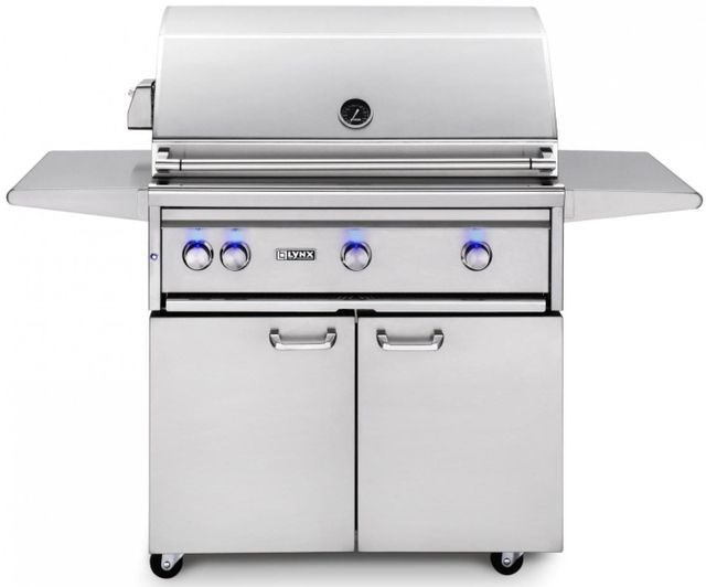 Lynx® Professional 36" Freestanding Grill-Stainless Steel-0