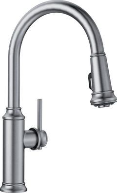 Blanco EMPRESSA™ Stainless 1.5 GPM Single Hole Pull-Down Kitchen Faucet