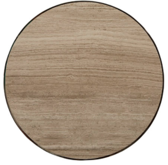 A.R.T. Furniture® Morrissey Beige Yeats Round Lamp Table Bezel-1
