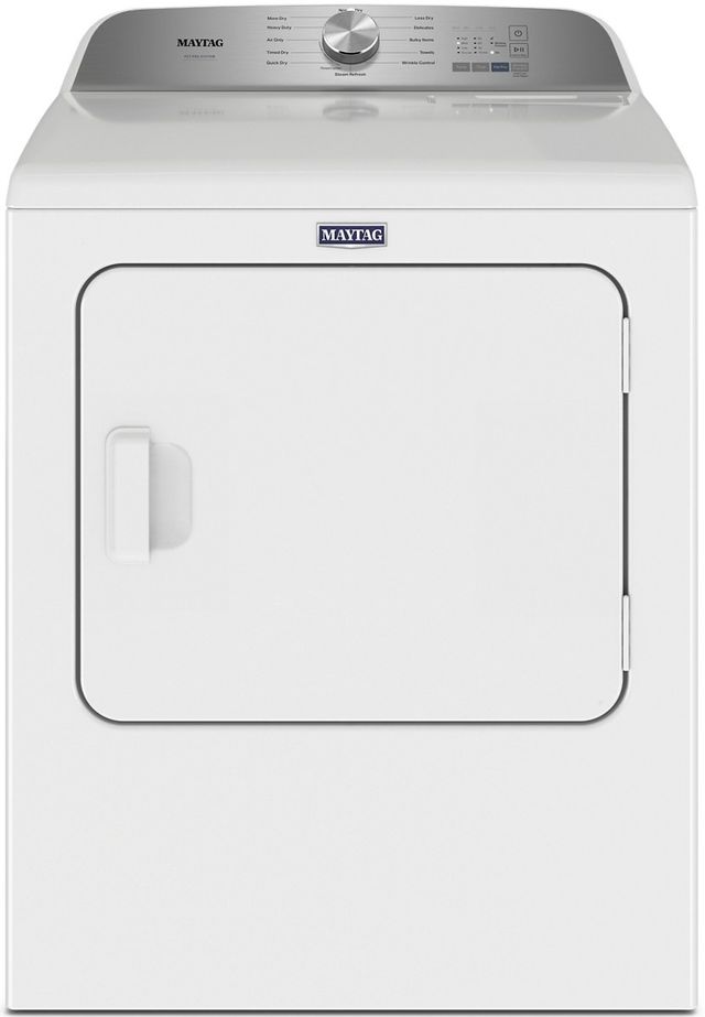 Maytag® 7.0 Cu. Ft. White Front Load Gas Dryer  20