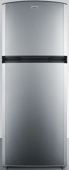 Summit® 12.9 Cu. Ft. Stainless Steel Counter Depth Top Freezer Refrigerator