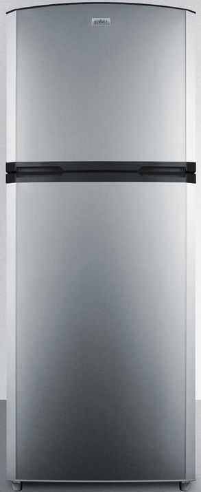 Summit® 12.9 Cu. Ft. Stainless Steel Counter Depth Top Freezer Refrigerator-0