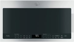 GE Profile™ 2.1 Cu. Ft. Stainless Steel Over The Range Microwave