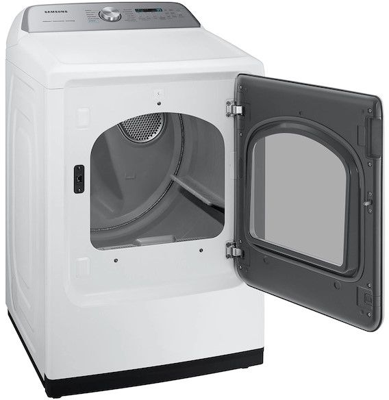 Samsung 7.4 Cu. Ft. White Gas Dryer-1