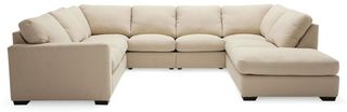 Palliser® Furniture Colebrook Beige Sectional Chaise Sofa