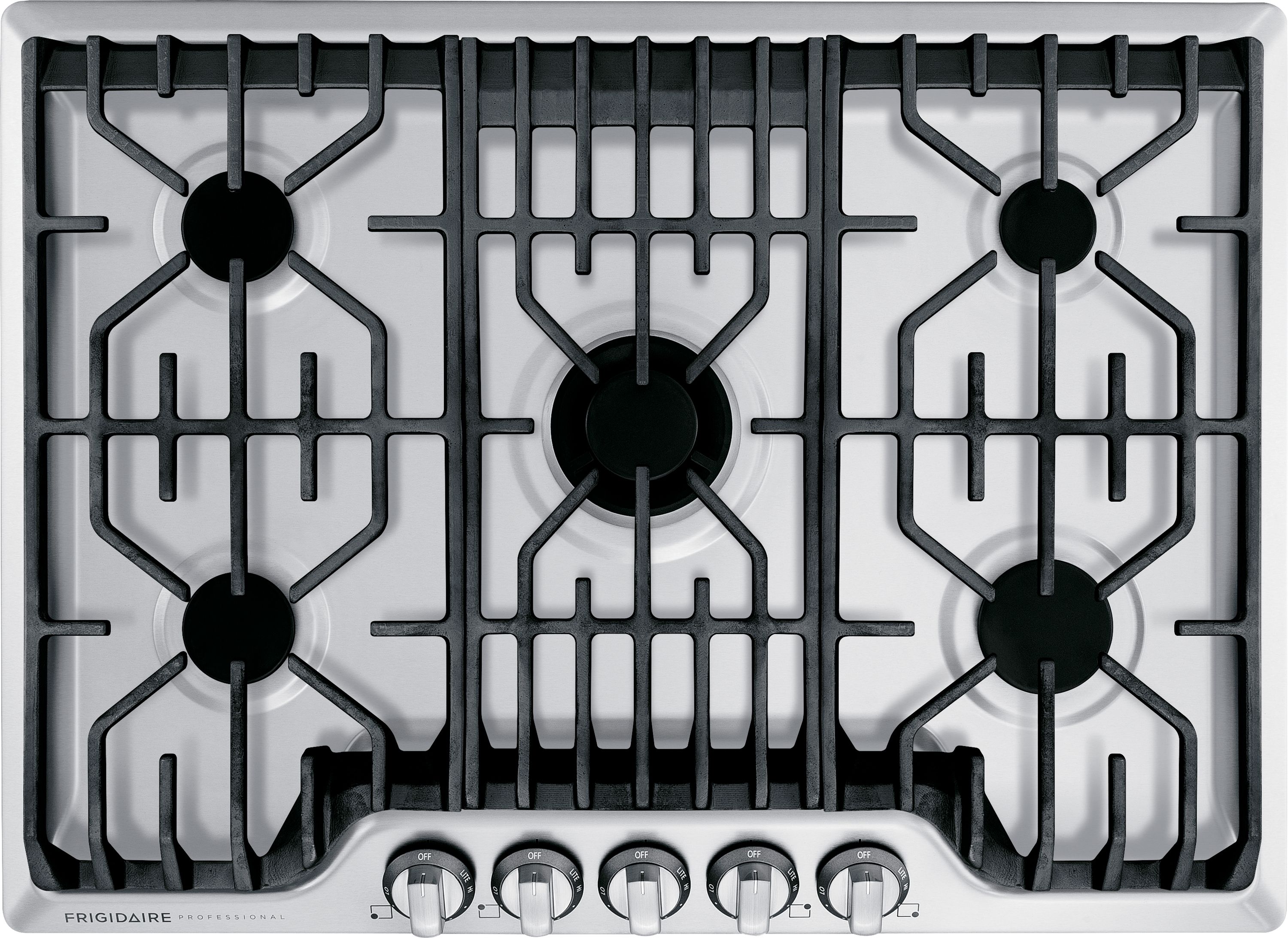 Frigidaire professional stove deals top