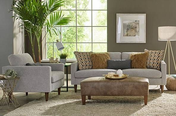 Best® Home Furnishings Trafton Brown Stationary Sofa 9