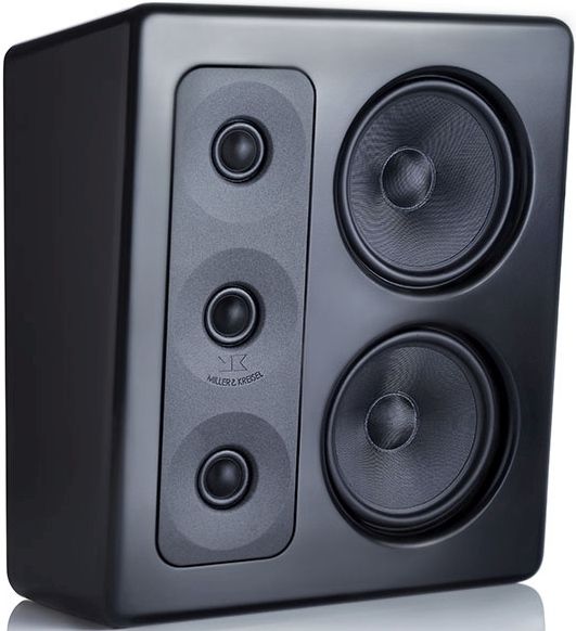M&K Sound® 6.5" Black Satin On-Wall Speaker 9