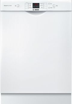 Bosch® 100 Series 24" White Built-in Dishwasher