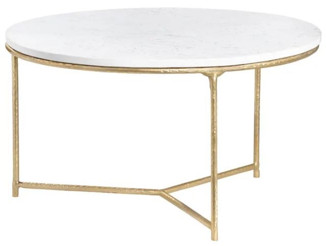 Crestview Collection Athens Gold Cocktail Table | Big Sandy Superstore ...