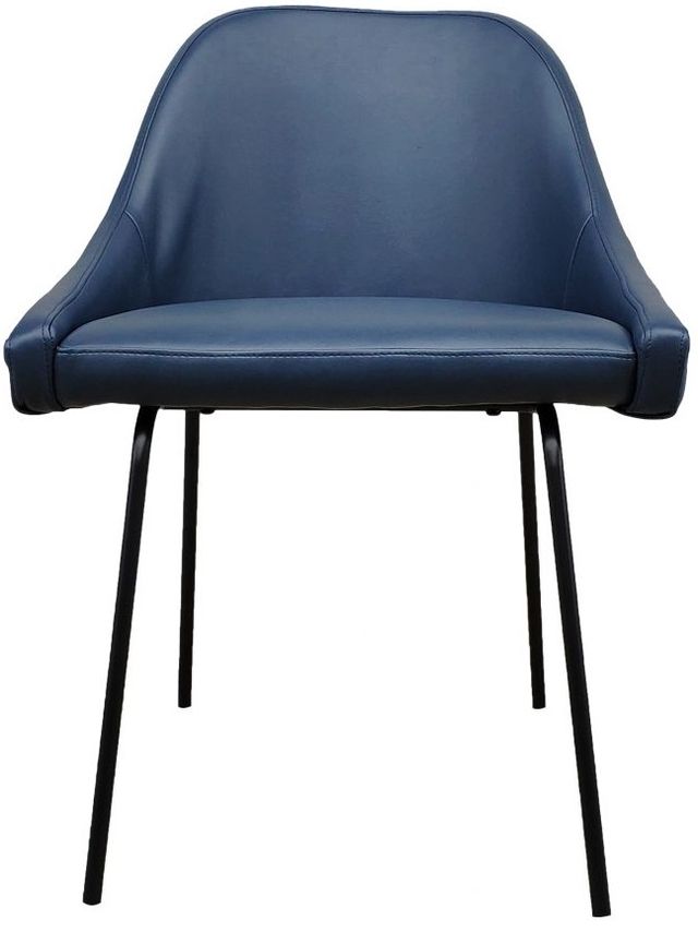 Moe's Home Collection Blaze Blue Dining Chair