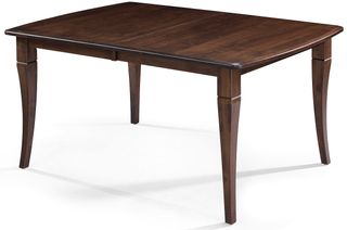 Archbold Furniture Amish Crafted Grizzly 60" Long Extension Leg Table