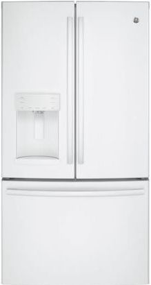 GE® 27.7 Cu. Ft. Fingerprint Resistant Stainless Steel French Door Refrigerator 2