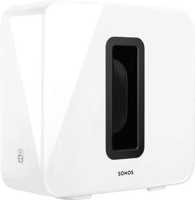 Sonos® SUB™ White Gloss Wireless Subwoofer 1