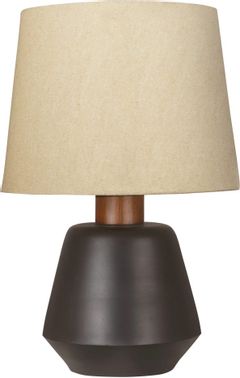 Signature Design by Ashley® Ancel Black/Brown Metal Table Lamp