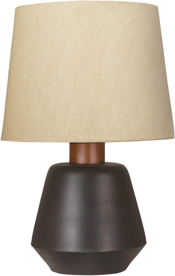 Signature Design by Ashley® Ancel Black/Brown Metal Table Lamp-0