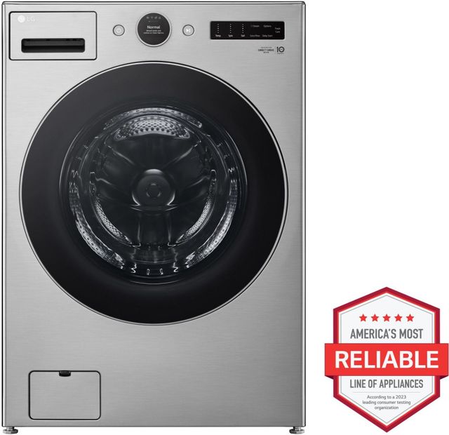 LG LG Series 4.5 Cu. Ft. Graphite Steel Front Load Washer-1