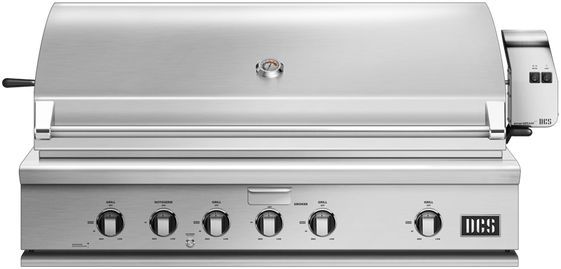 DCS Series 7 48" Brushed Stainless Steel Traditional Built In Propane Gas Grill