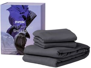Purple® SoftStretch® Stormy Grey Twin XL Sheet Set