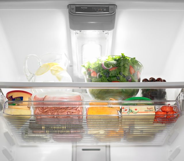 Réfrigérateur à congélateur supérieur de 30 po Maytag® de 18,2 pi³ - Blanc 2