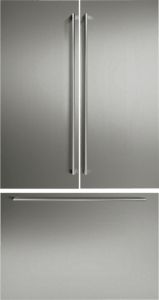 Gaggenau Stainless Steel Refrigerator Door Panel with Handles