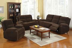 Furniture of America® Haven 3-Piece Dark Brown Living Room Collection