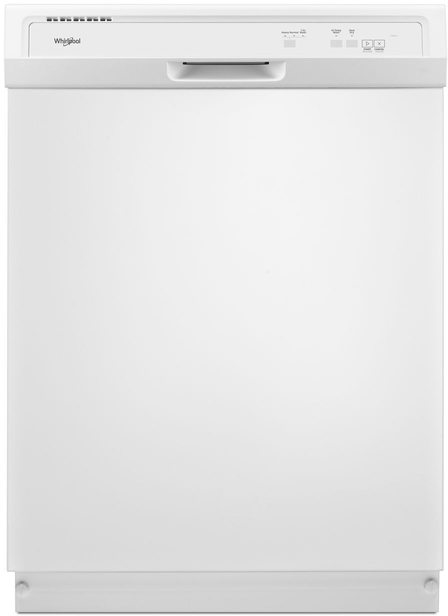 Whirlpool® 24" Built In Dishwasher-White