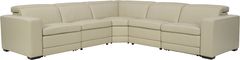 Signature Design by Ashley® Texline Sand 5-Piece Power Reclining Sectional