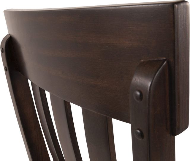 Signature Design by Ashley® Haddigan Dark Brown Dining Side Chair 4