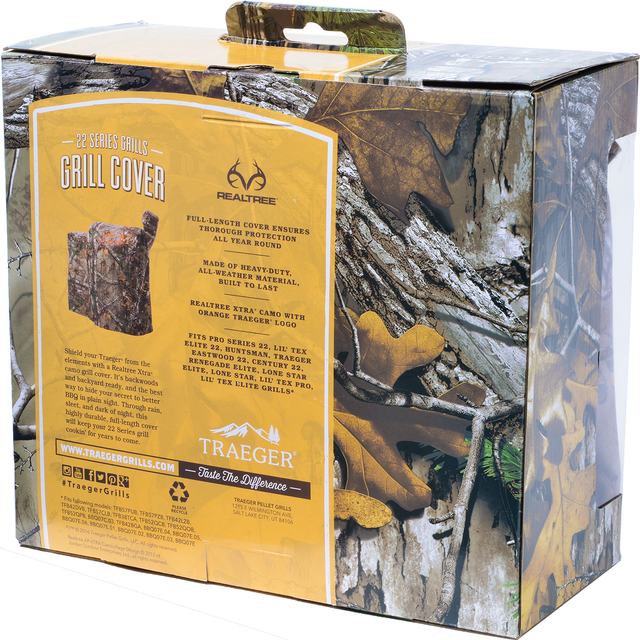 Traeger® Realtree Full-Length Grill Cover 2