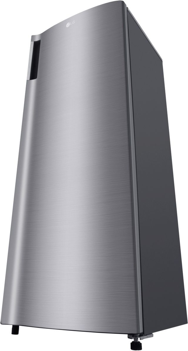 LG 5.8 Cu. Ft. Platinum Silver Counter Depth Top Freezer Refrigerator 4