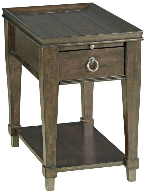 Hammary® Sunset Valley Brown Chairside Table-0